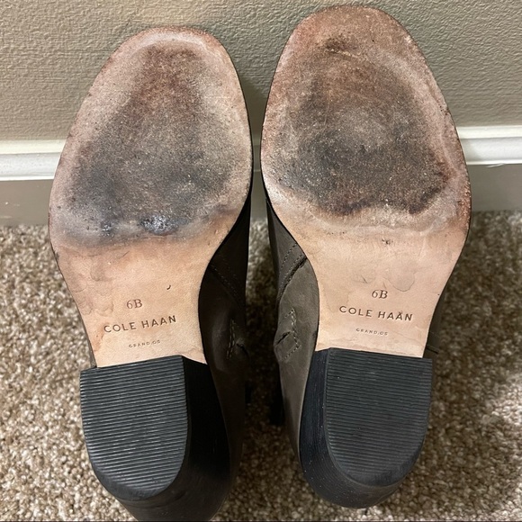 Cole Haan leather grand os womens ankle booties size 6B - Picture 8 of 8